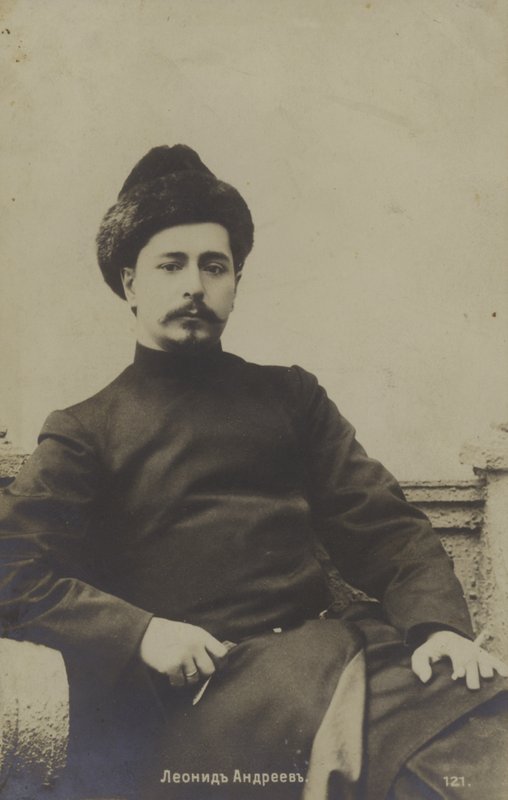 Leonid Andreyev, dramaturgo russo, romancista e escritor de contos de Russian Photographer