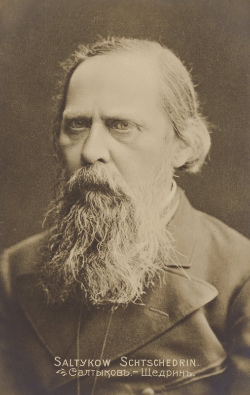 Mikhail Saltykov-Shchedrin, autor russo e satírico de Russian Photographer