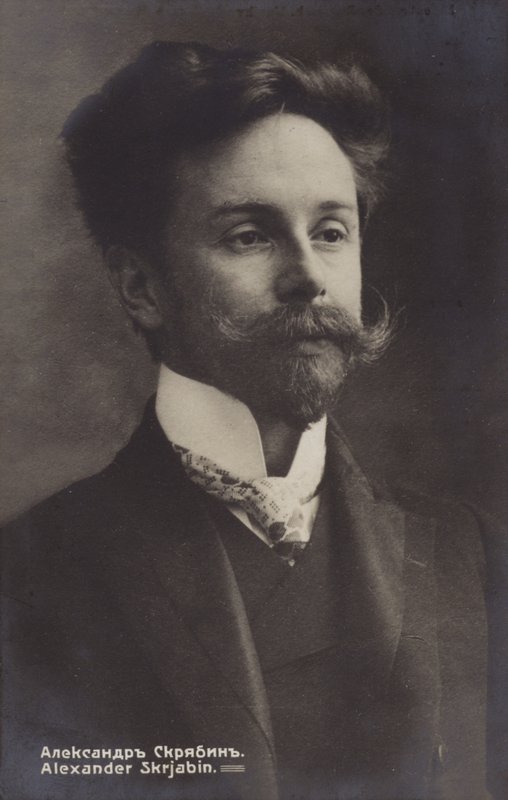 Retrato de Alexander Skrjabin de Russian Photographer