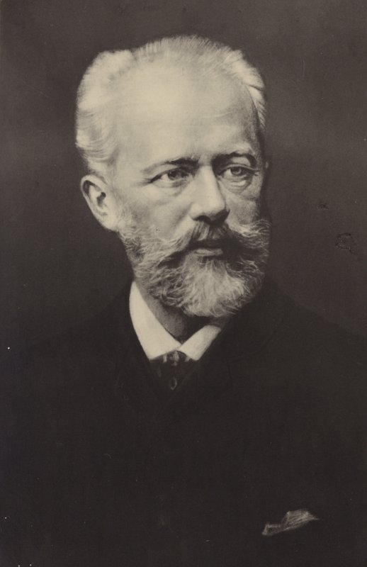 Retrato de Piotr Ilyich Tchaikovsky de Russian Photographer