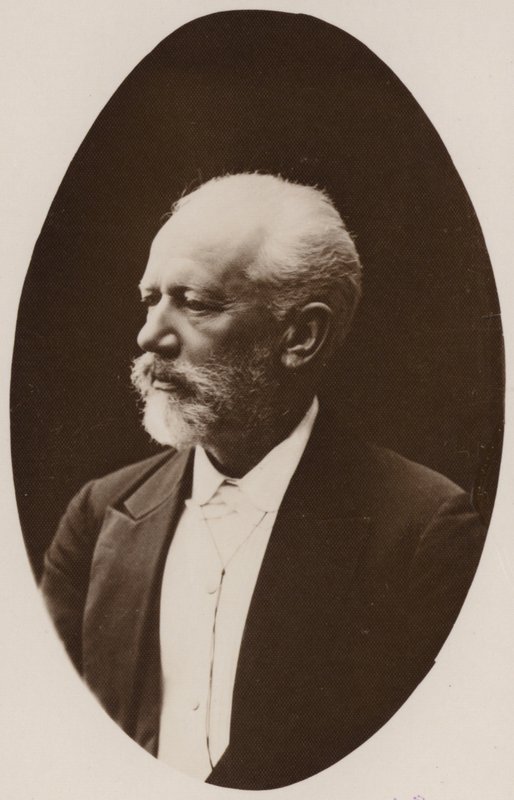 Retrato de Piotr Ilyich Tchaikovsky de Russian Photographer