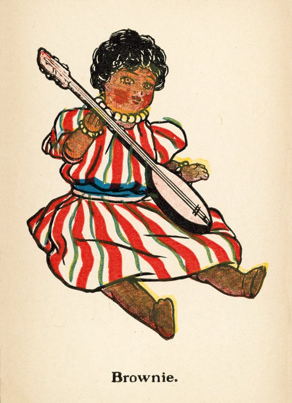 Dollies: Brownie (cor litho) de Ruth Cobb