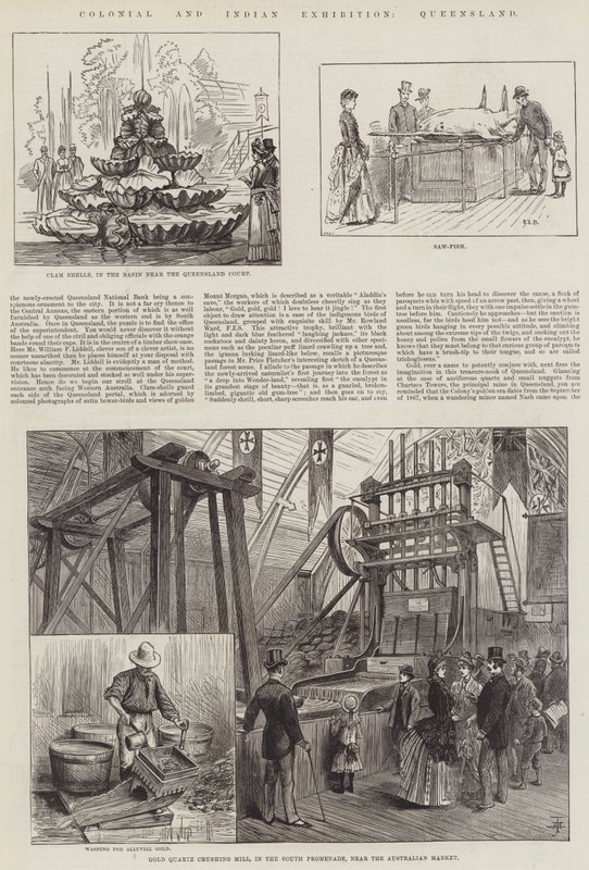 Exposição Colonial e Indiana, Queensland de S.T. Dadd