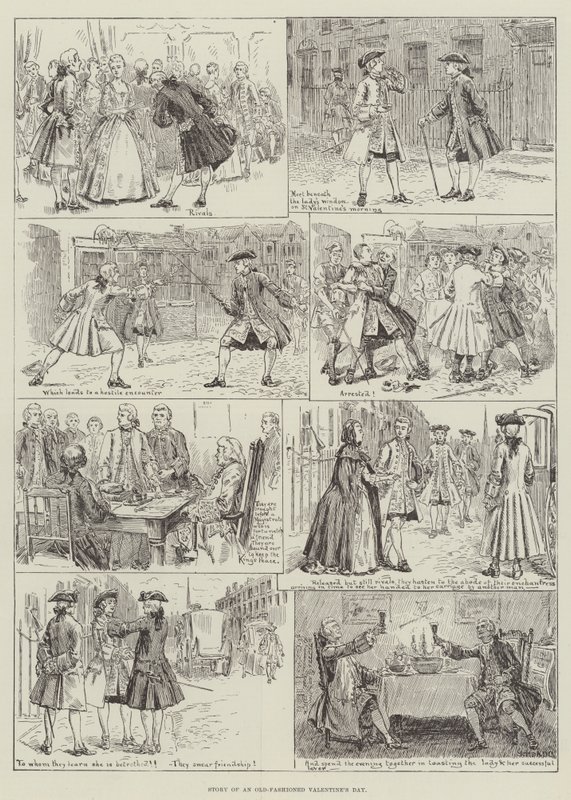 História de um dia dos namorados antiquado de S.T. Dadd