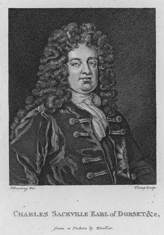 Charles Sackville, Conde de Dorset, etc. (gravura) de S. (after) Harding