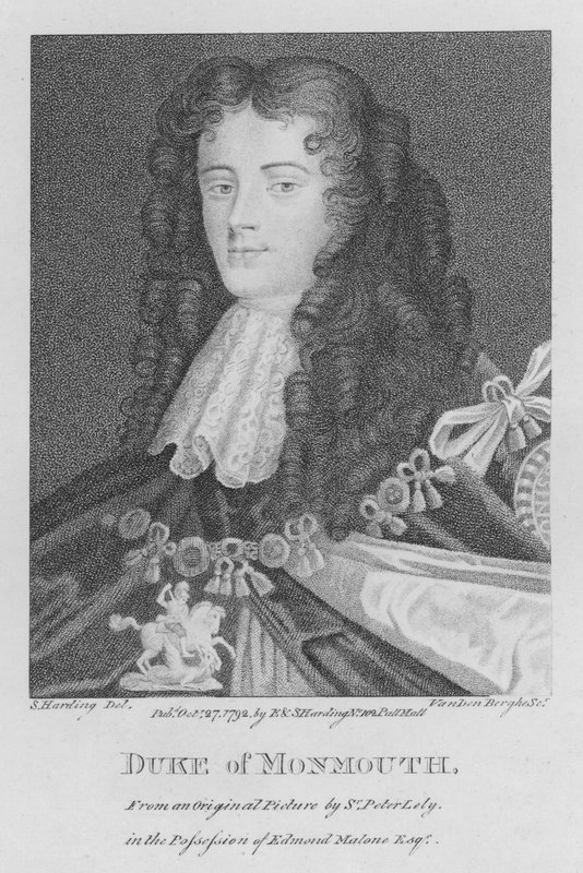 Duque de Monmouth (gravura) de S. (after) Harding