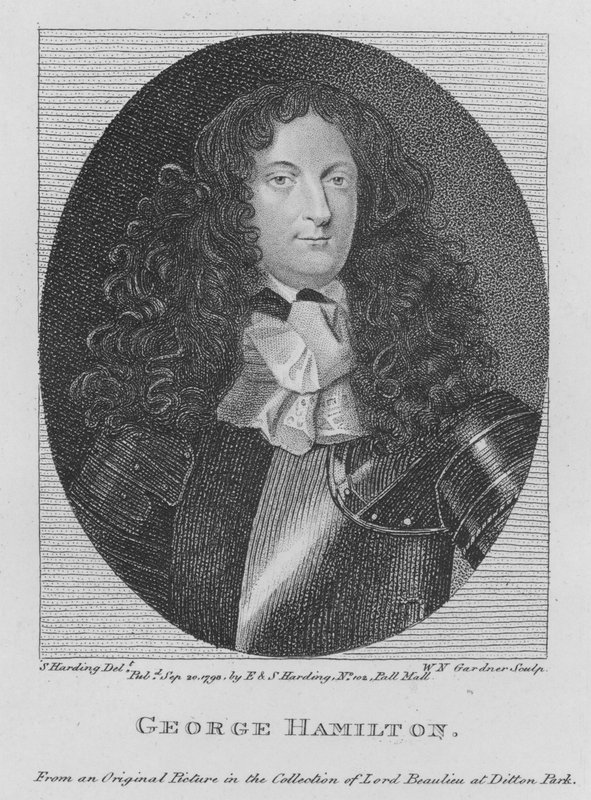 George Hamilton (gravura) de S. (after) Harding