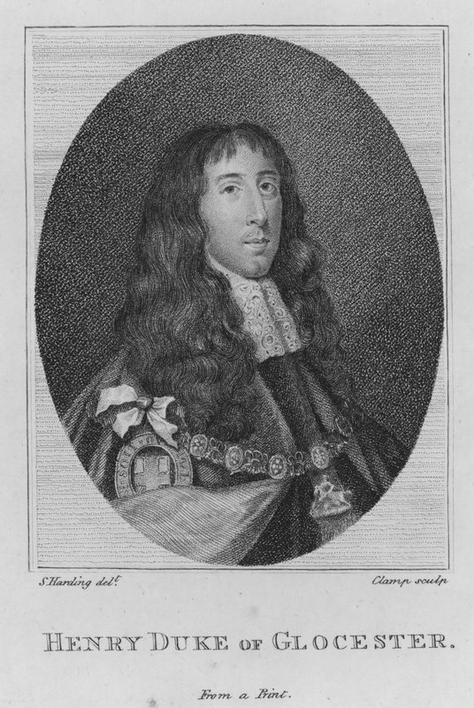Henry Duke de Glocester (gravura) de S. (after) Harding