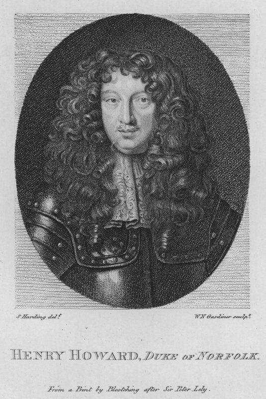 Henry Howard, Duque de Norfolk (gravura) de S. (after) Harding