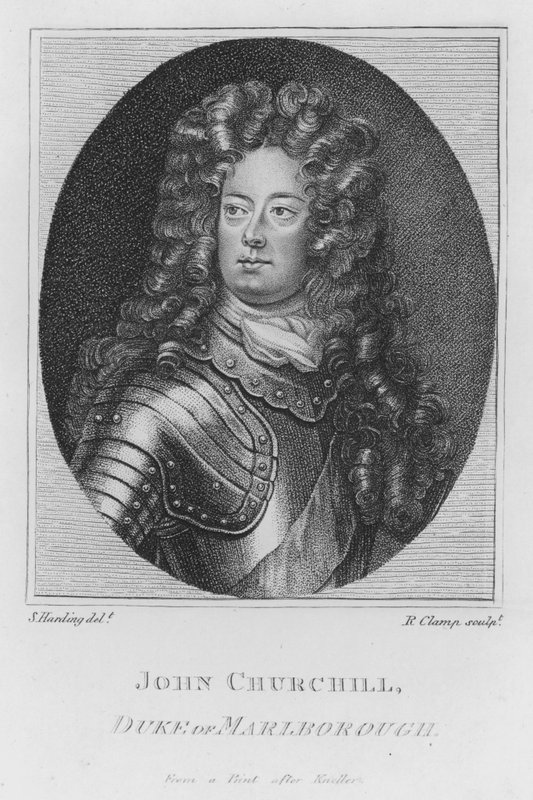 John Churchill, Duque de Marlborough (gravura) de S. (after) Harding