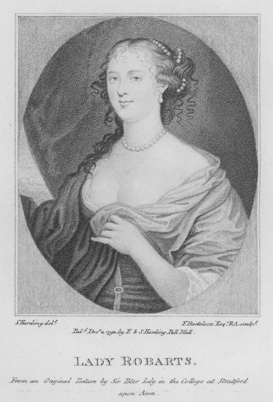 Lady Robarts (gravura) de S. (after) Harding