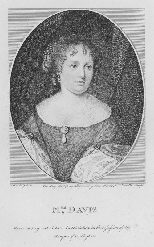 Sra. Davis (gravura) de S. (after) Harding