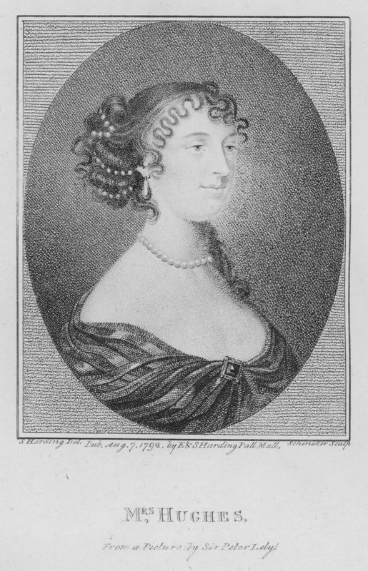 Sra. Hughes (gravura) de S. (after) Harding