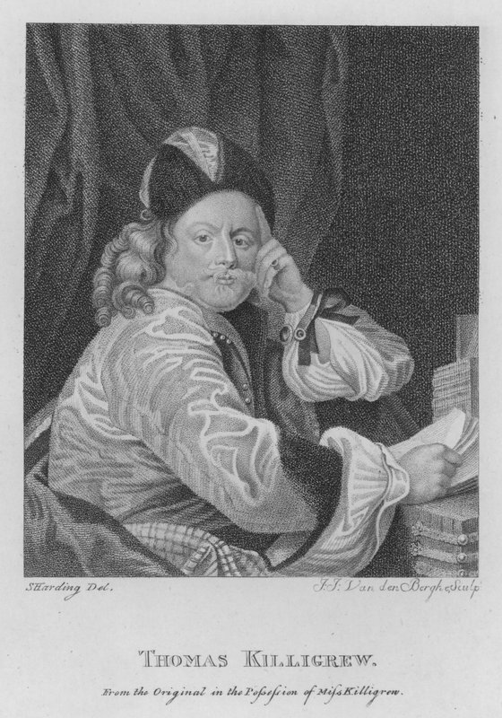 Thomas Killigrew (gravura) de S. (after) Harding