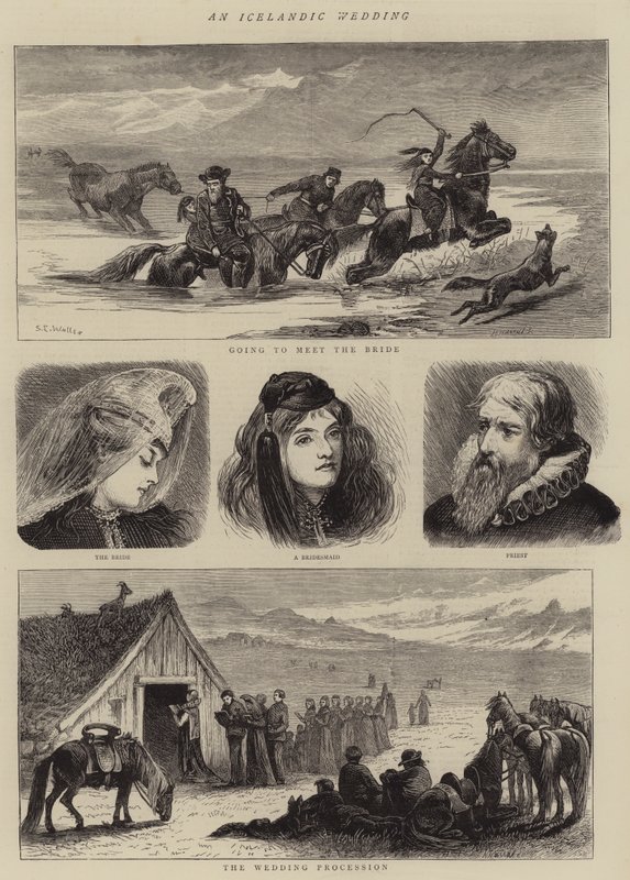 Um casamento islandês de Samuel Edmund Waller