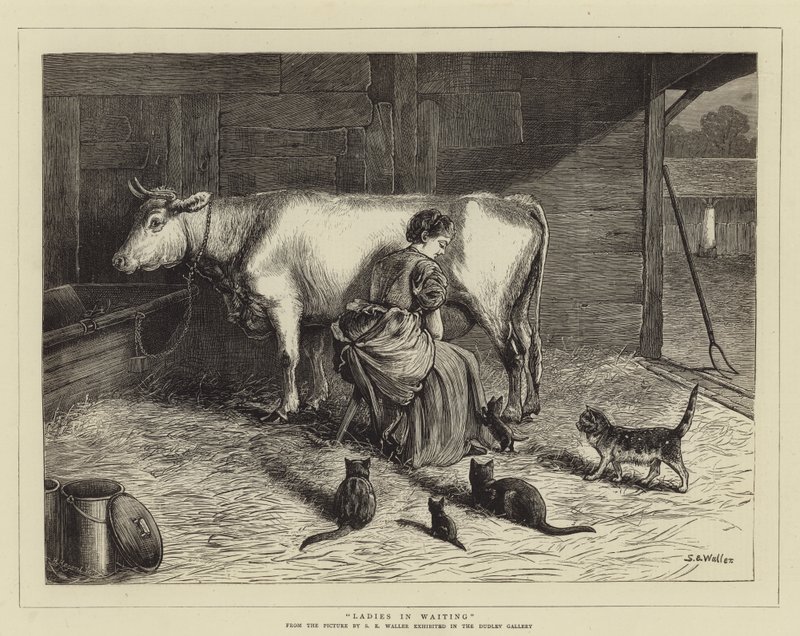 Senhoras em espera de Samuel Edmund Waller
