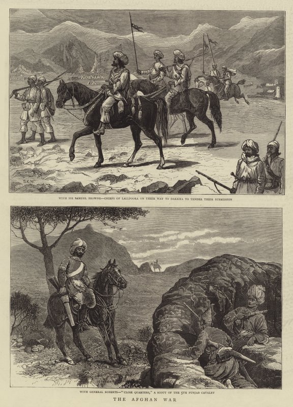 A guerra afegã de Samuel Edmund Waller