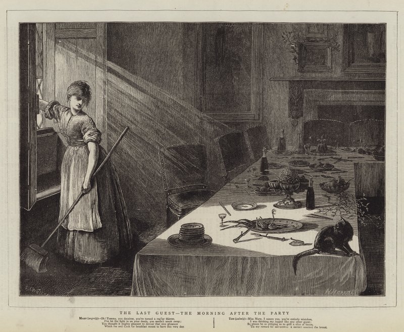 O último convidado, a manhã depois da festa de Samuel Edmund Waller