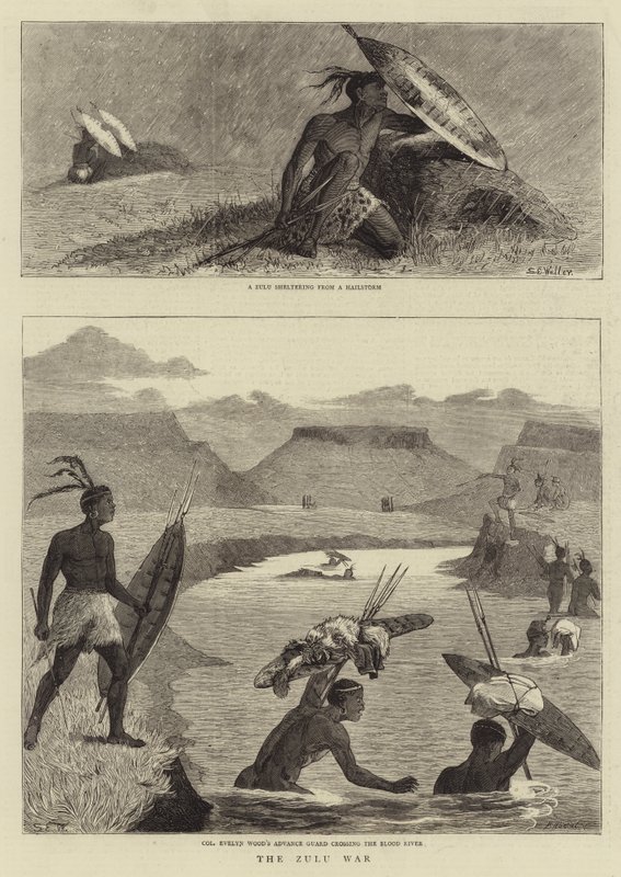 A guerra zulu de Samuel Edmund Waller