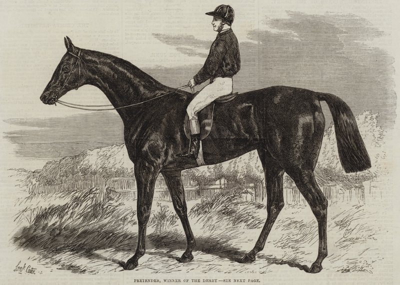 Pretendente, vencedor do Derby de Samuel John Carter