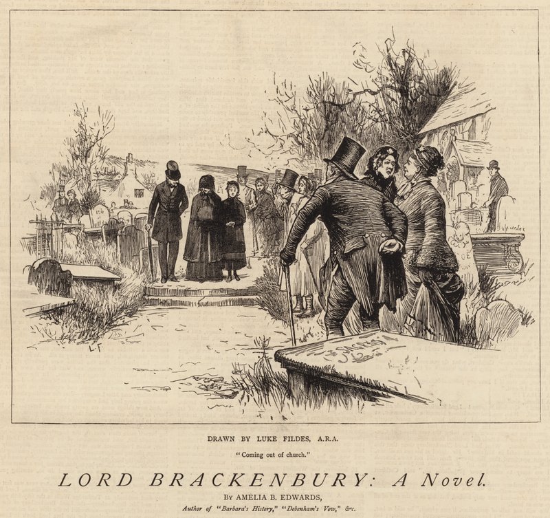 Lorde Brackenbury, um romance de Samuel Luke Fildes