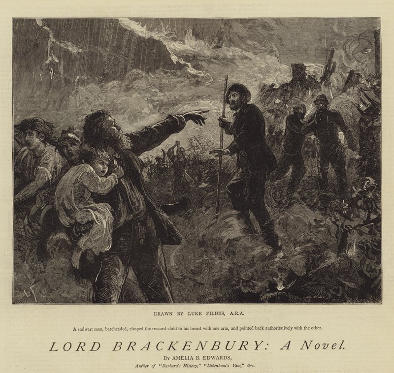 Lorde Brackenbury, um romance de Samuel Luke Fildes