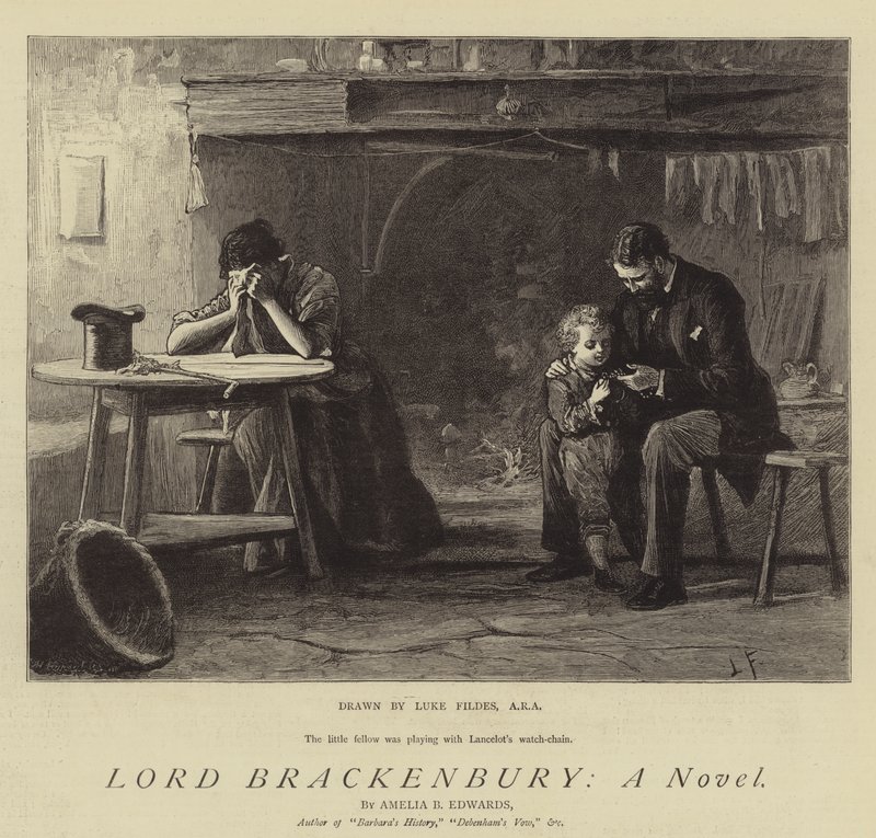 Lorde Brackenbury, um romance de Samuel Luke Fildes