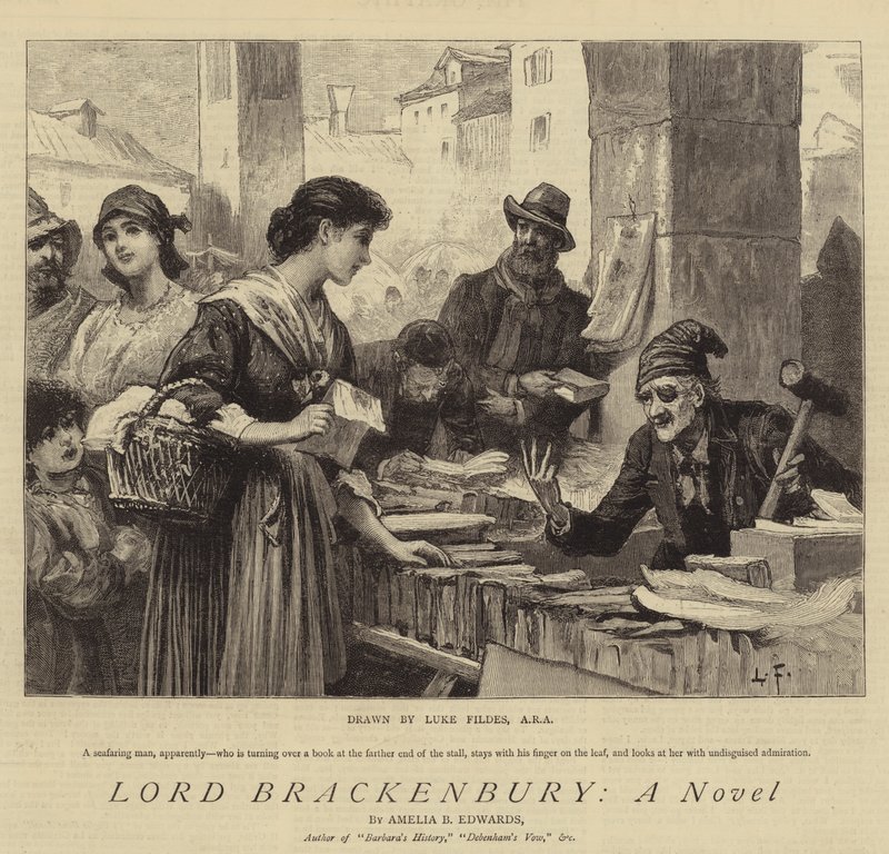 Lorde Brackenbury, um romance de Samuel Luke Fildes