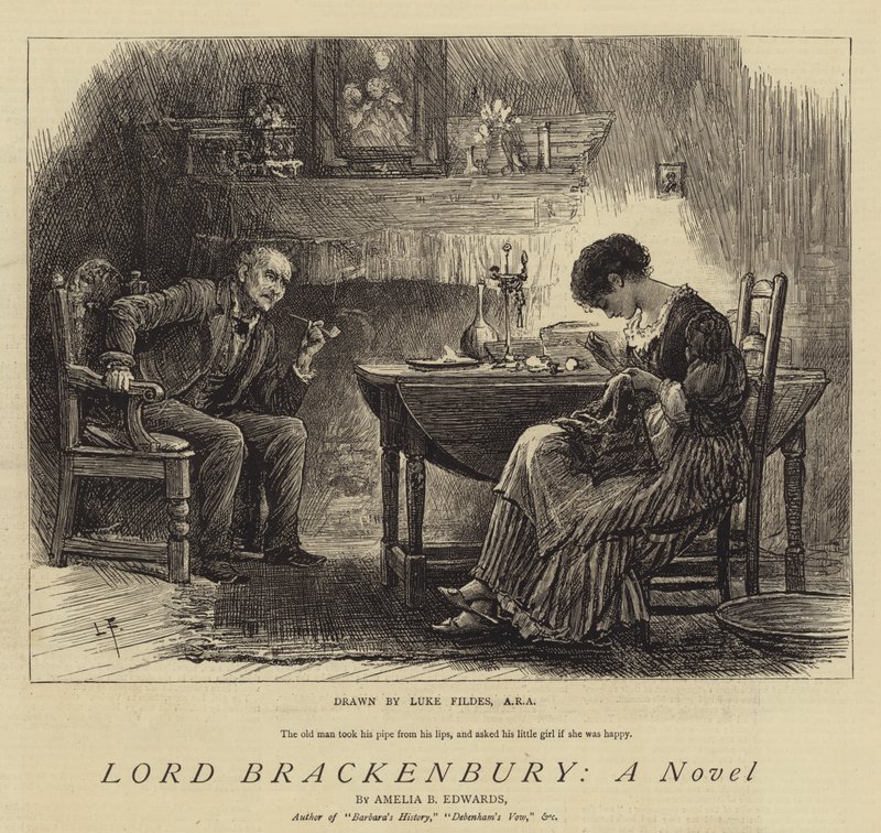 Lorde Brackenbury, um romance de Samuel Luke Fildes