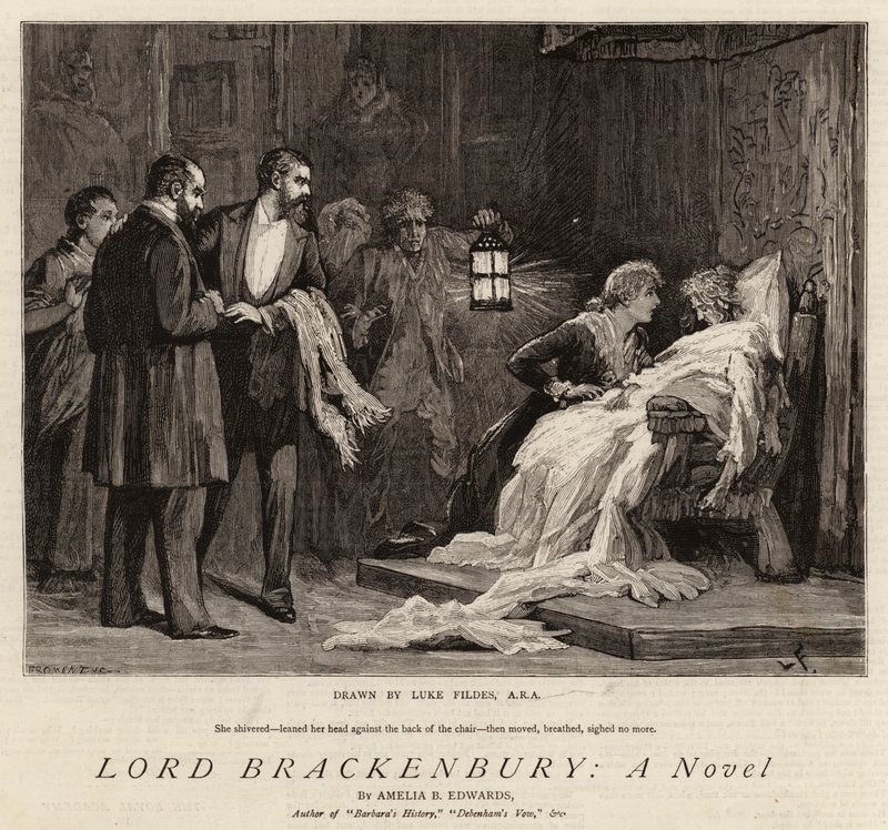 Lorde Brackenbury, um romance de Samuel Luke Fildes