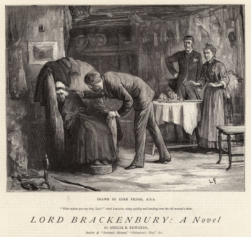 Lorde Brackenbury, um romance de Samuel Luke Fildes