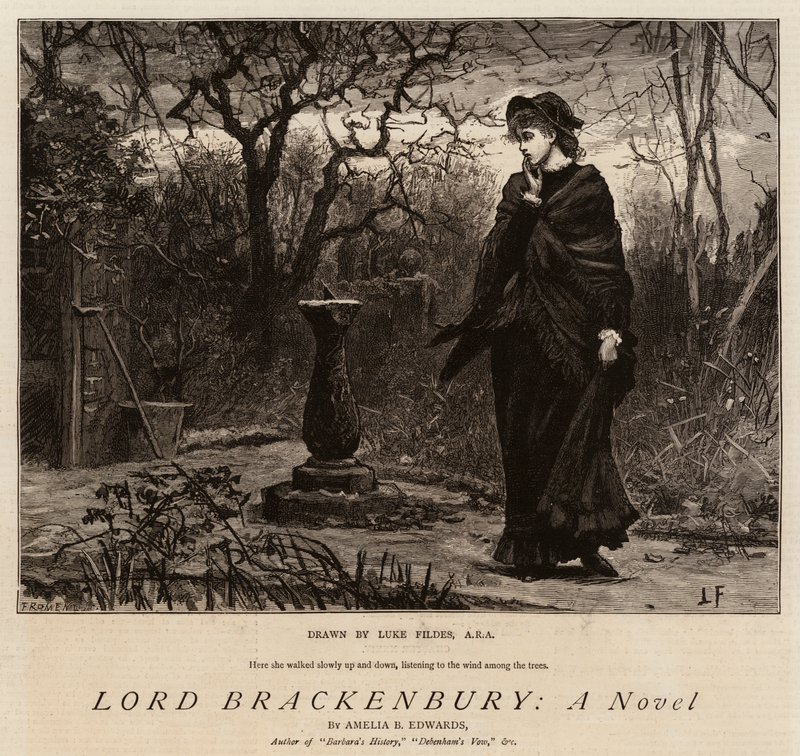 Lorde Brackenbury, um romance de Samuel Luke Fildes