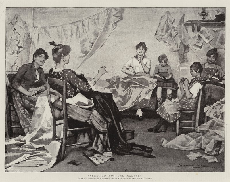 Fabricantes de fantasias venezianas de Samuel Melton Fisher