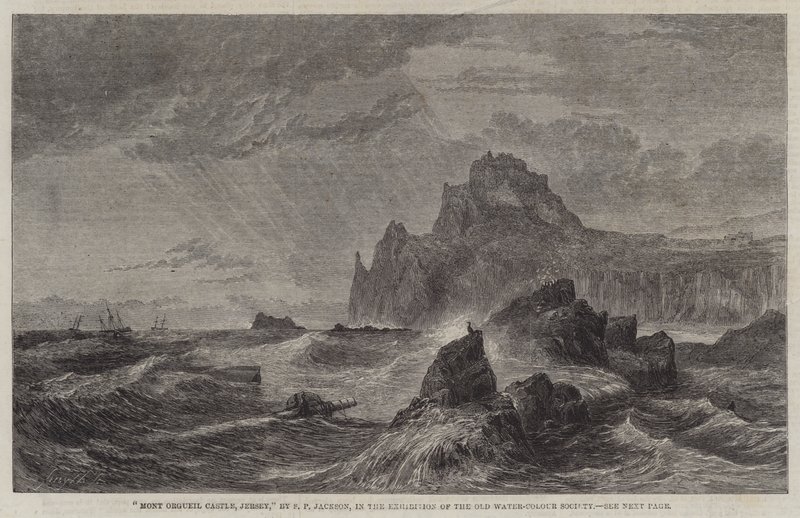 Mont Orgueil Castle, Jersey de Samuel Phillips Jackson