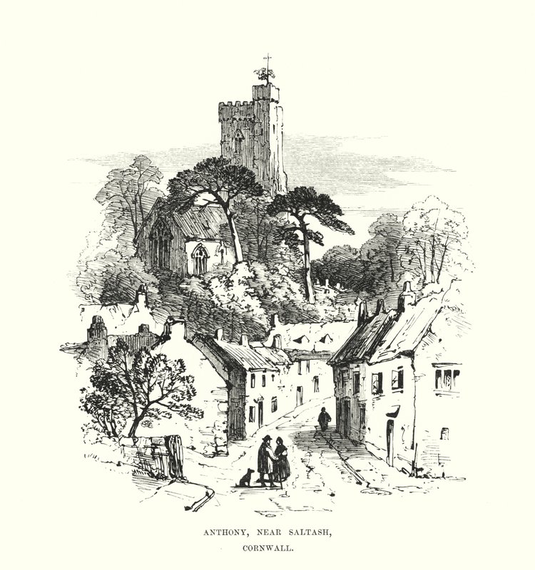 Anthony, perto de Saltash, na Cornualha de Samuel Read