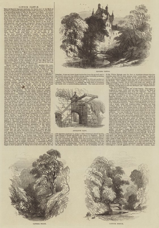 Castelo de Cawdor de Samuel Read