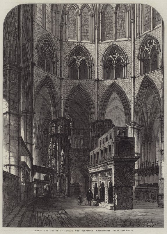 Capela e Santuário de Eduardo, o Confessor, Abadia de Westminster de Samuel Read