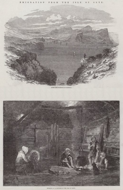 Emigração da Ilha de Skye de Samuel Read