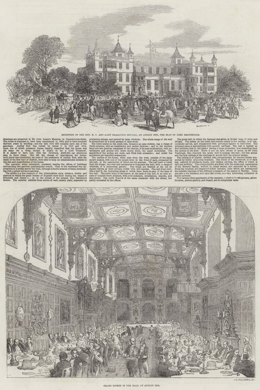 Festas no Audley End de Samuel Read
