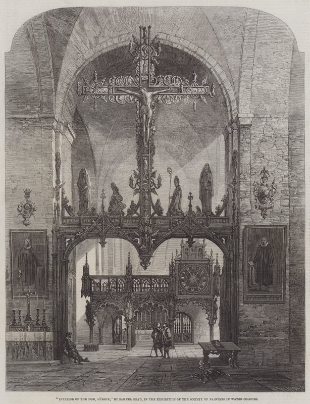 Interior, de, a, dom, lubeck de Samuel Read