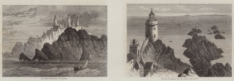 Faróis de Alderney de Samuel Read
