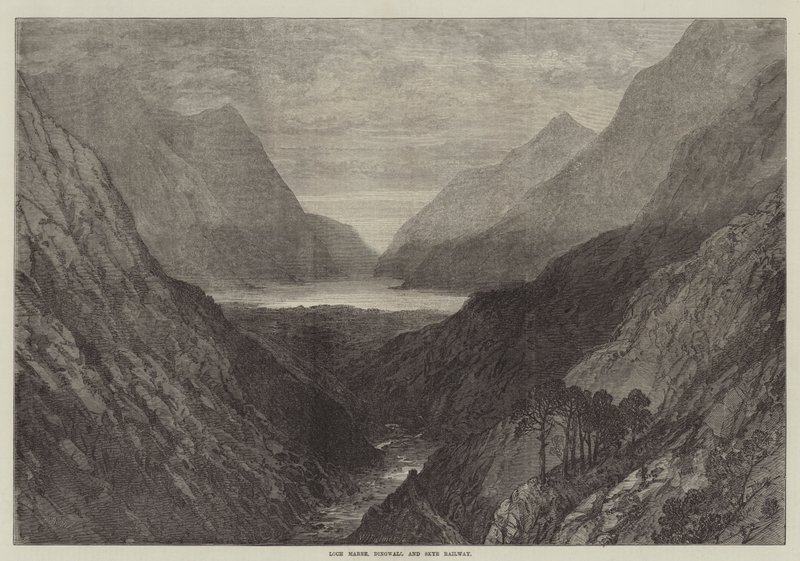 Loch Maree, Dingwall e Skye Railway de Samuel Read