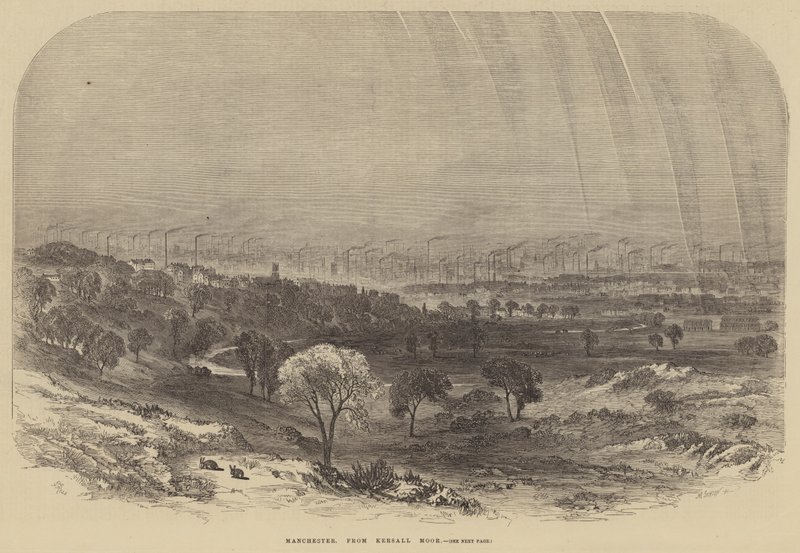 Manchester, de Kersall Moor de Samuel Read