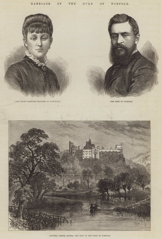 Casamento do duque de Norfolk de Samuel Read