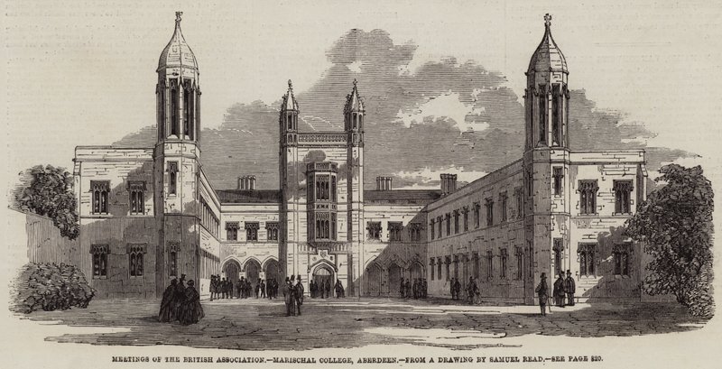 Encontros da Associação Britânica, Marischal College, Aberdeen de Samuel Read