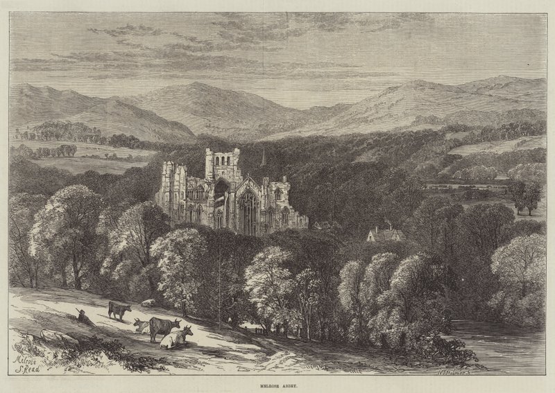 Abadia de Melrose de Samuel Read