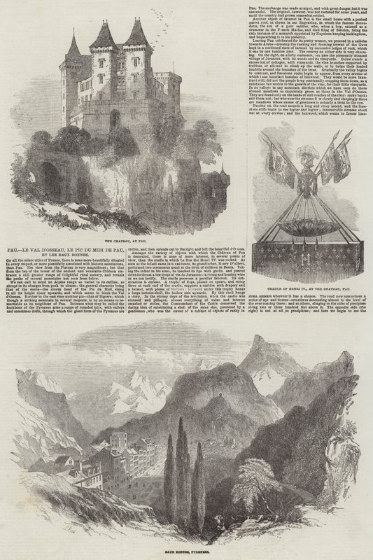 Pau, o Val d&39;Osseau, o Pic du Midi de Pau e Les Eaux Bonnes de Samuel Read