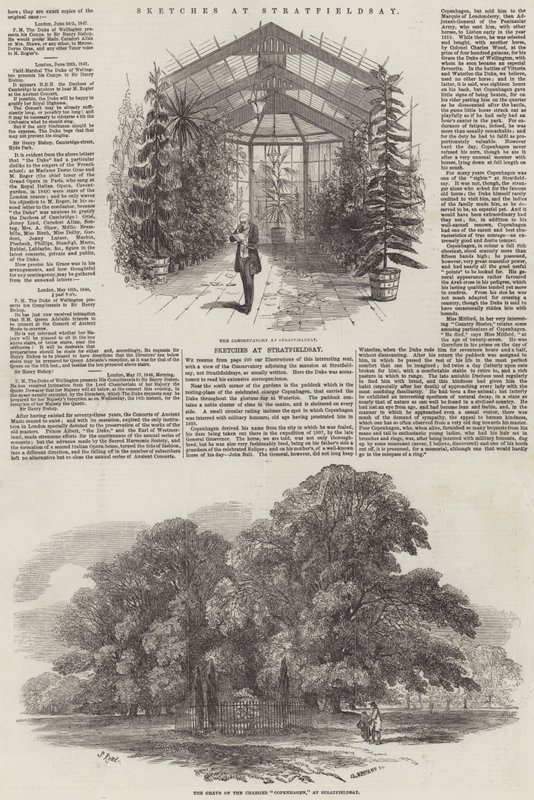 Esboços em Stratfieldsay de Samuel Read