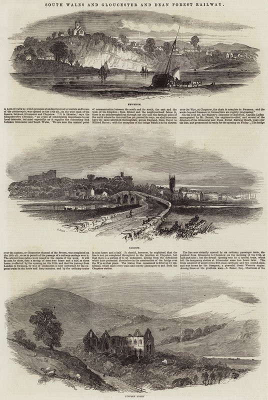 Gales do Sul e Gloucester e Dean Forest Railway de Samuel Read