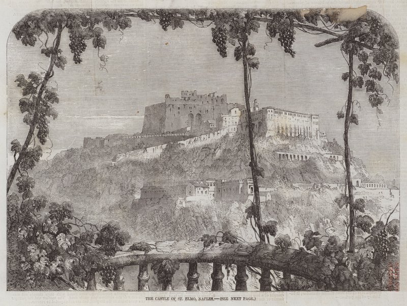 O Castelo de St Elmo, Nápoles de Samuel Read